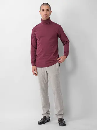 RAGMAN | Camiseta de cuello alto | dunkelrot